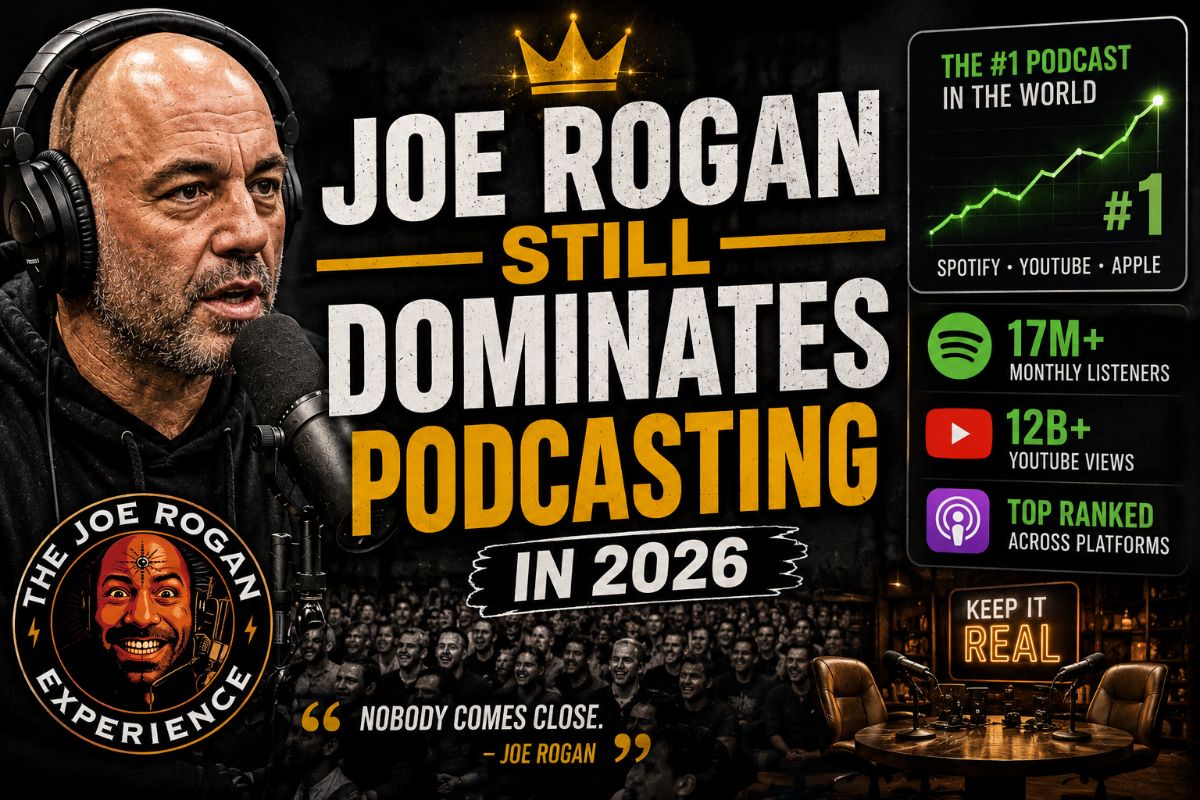 Joe Rogan Viewership Graph Joe Rogan Still Dominates Podcasting in 2026 | JRE Database